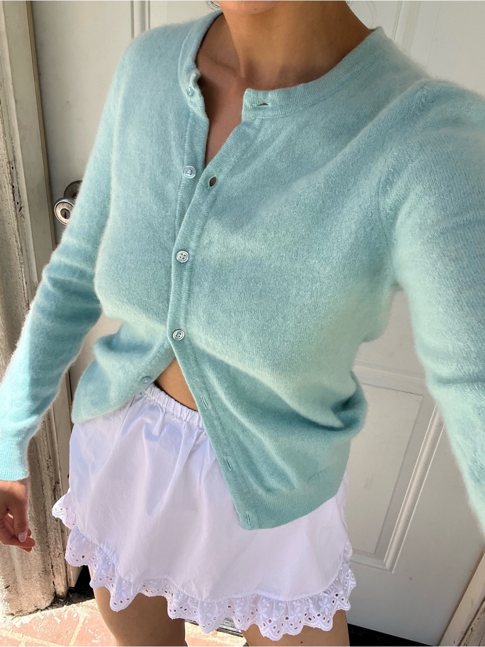100% cashmere cardigan